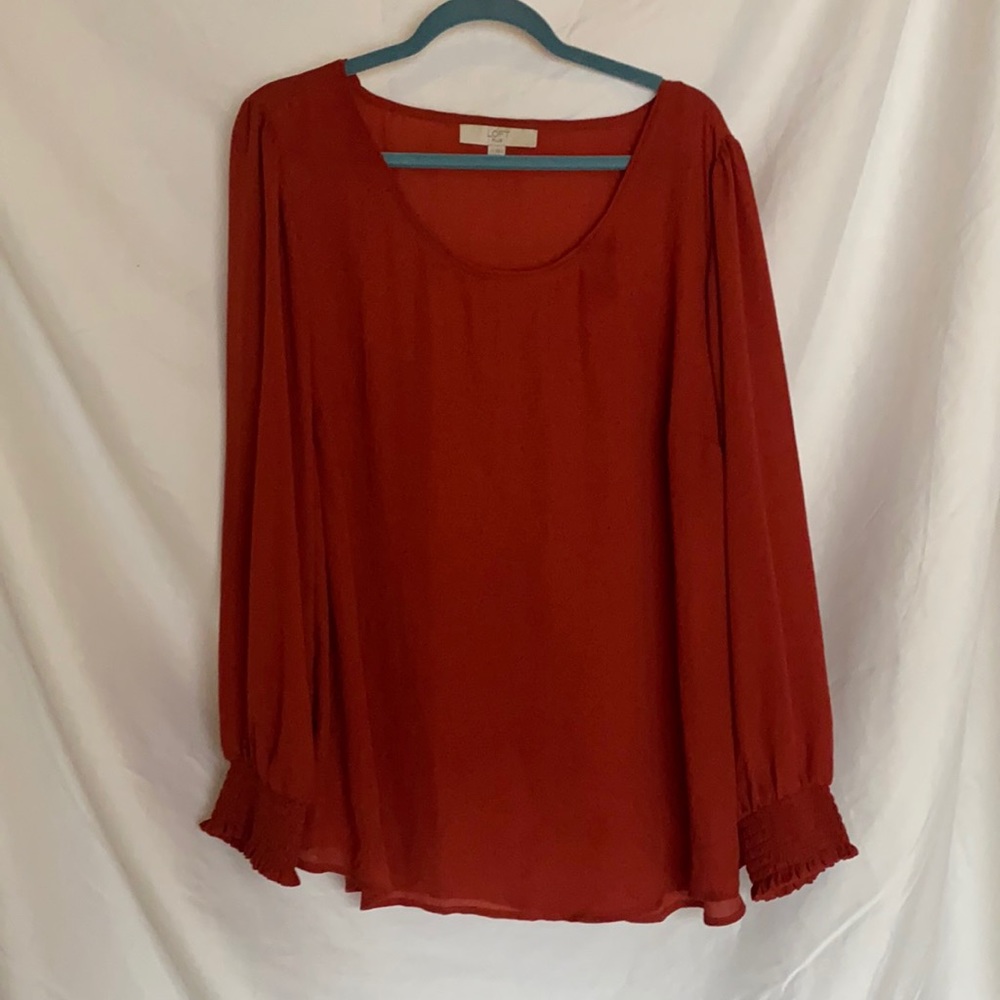 Loft Flowy Blouse